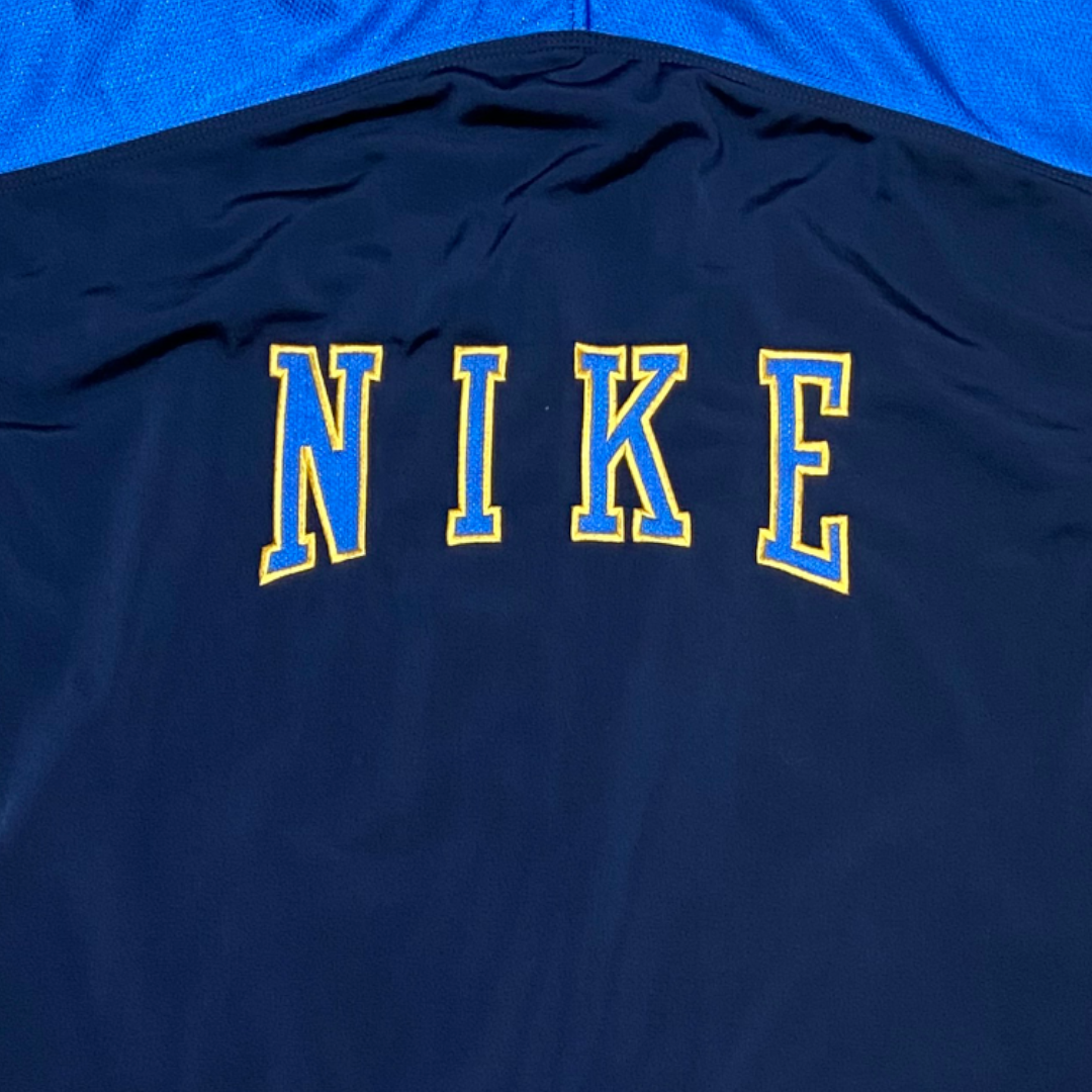 Vintage Nike spellout track jacket - L