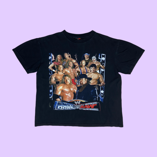 Vintage WWE Smackdown vs Raw t-shirt - L