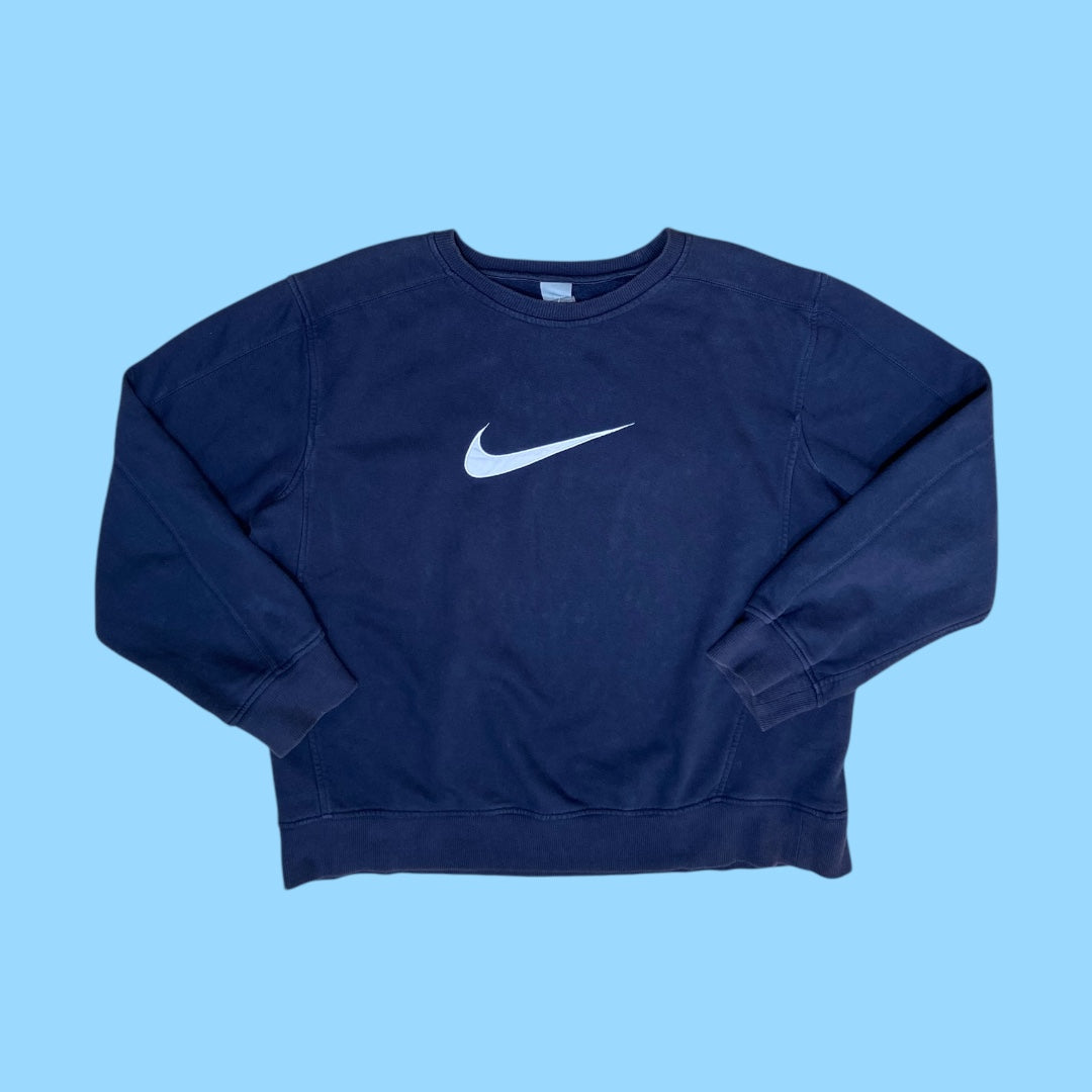 Vintage Nike logo sweater - S