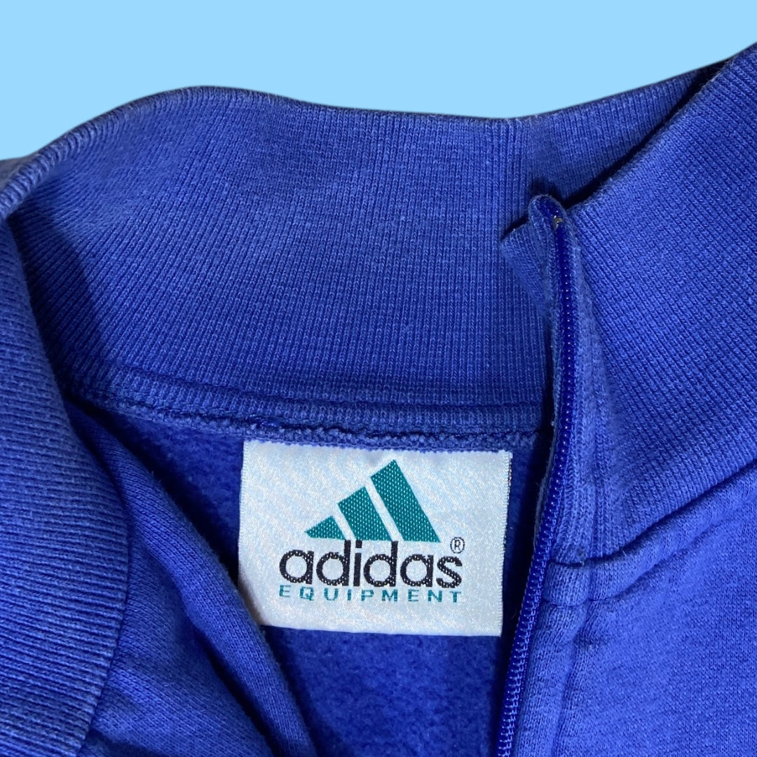 Vintage Adidas Equipment q-zip sweater - M