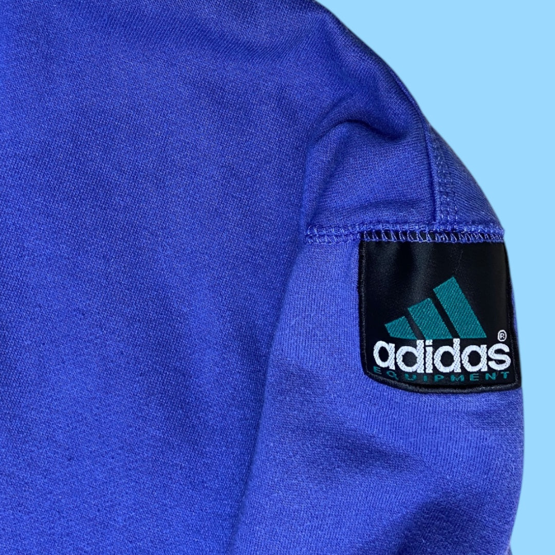 Vintage Adidas Equipment q-zip sweater - M