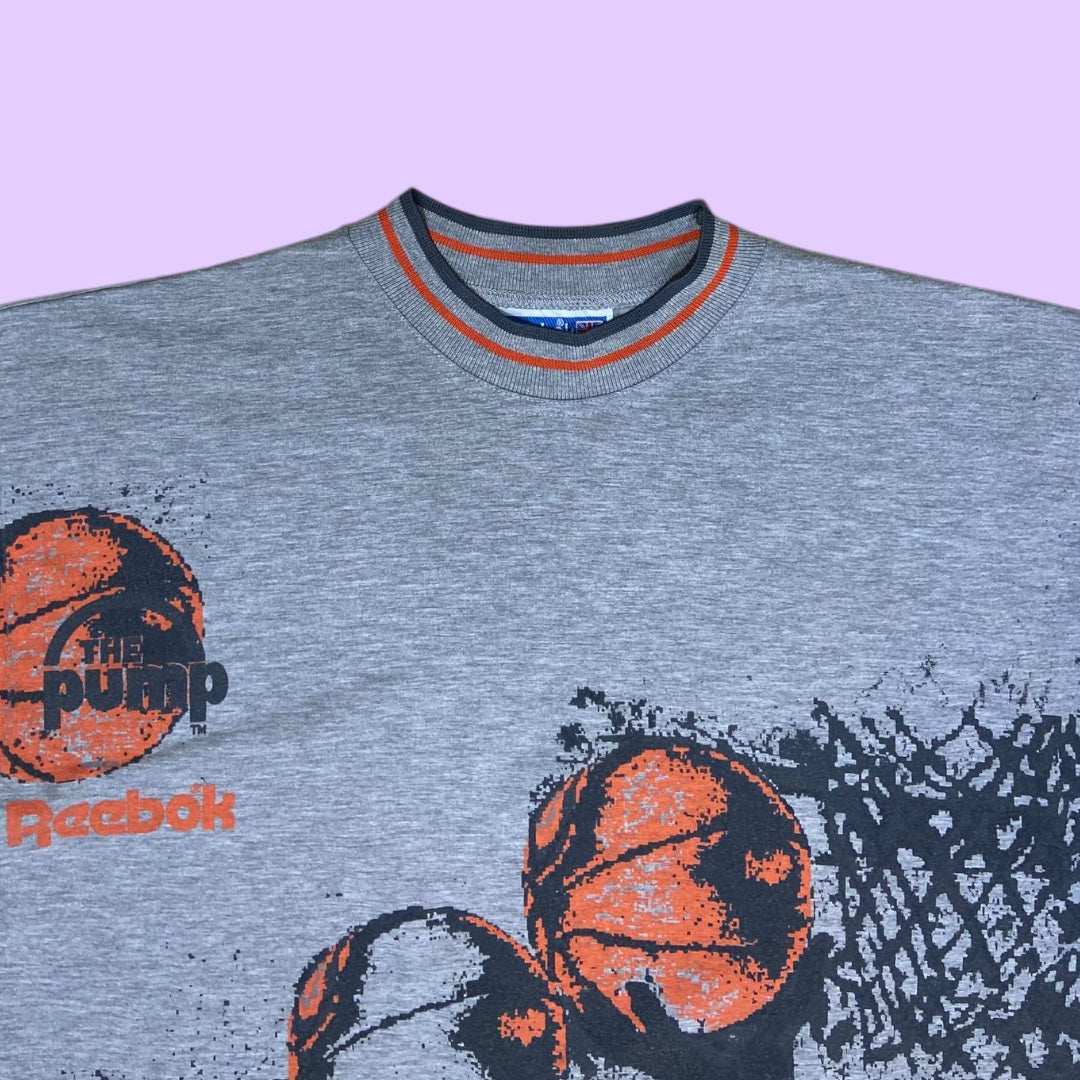 Vintage Reebok 'The pump' t-shirt - L