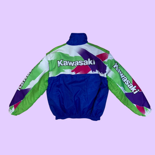 Vintage Kawasaki racing jacket - L