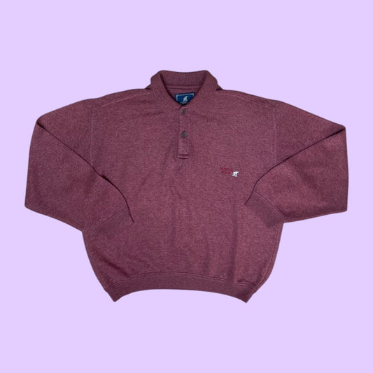 Vintage polo sweater - M