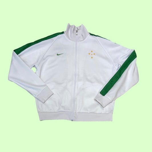 Vintage 2005/2006 Nike Brazil track jacket - XL
