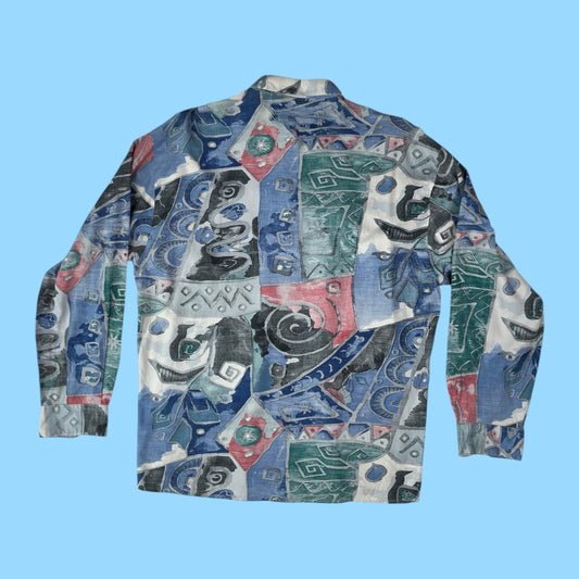 Vintage longsleeve shirt - L