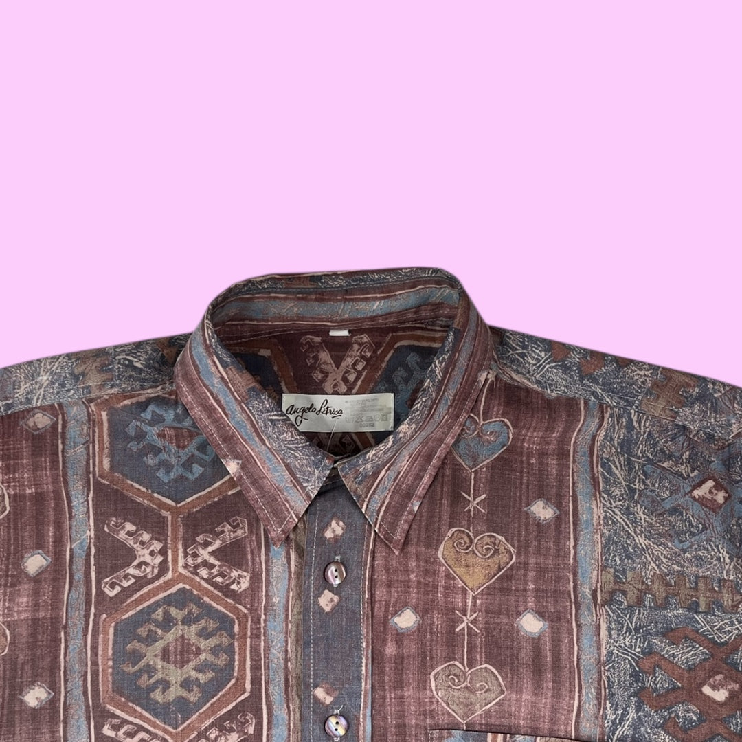 Vintage Angelo Litrico longsleeve shirt - M
