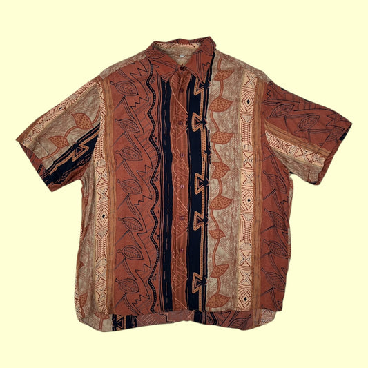 Vintage exotic shirt - 2XL