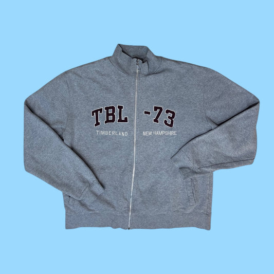 Vintage Timberland zip up sweater - L