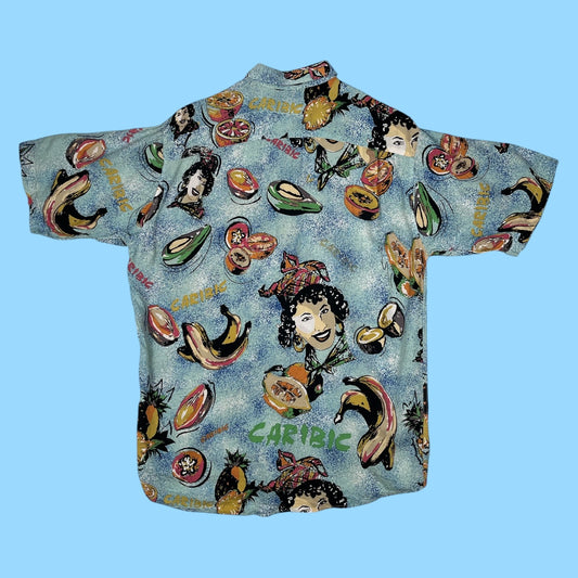 Vintage Angelo Litrico exotic shirt - M