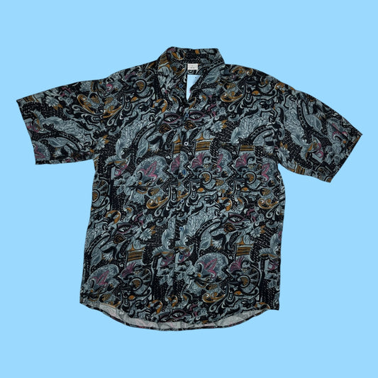 Vintage exotic shirt - L