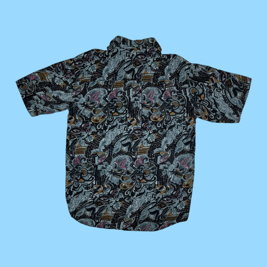 Vintage exotic shirt - L