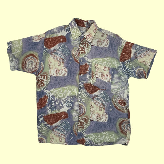 Vintage exotic shirt - M
