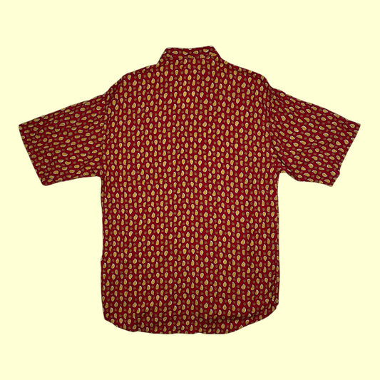 Vintage Benetton paisley shirt - L