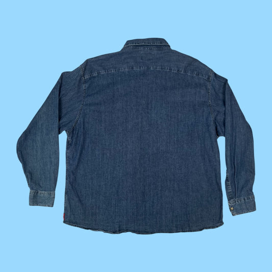 Vintage Wrangler denim shirt - 3XL