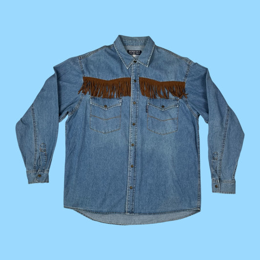 Vintage denim shirt - L