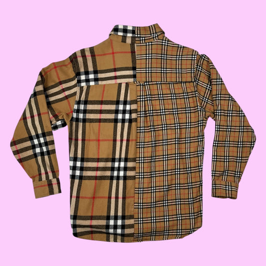 Vintage Burberry x Gosha Rubchinskiy flannel shirt - XS