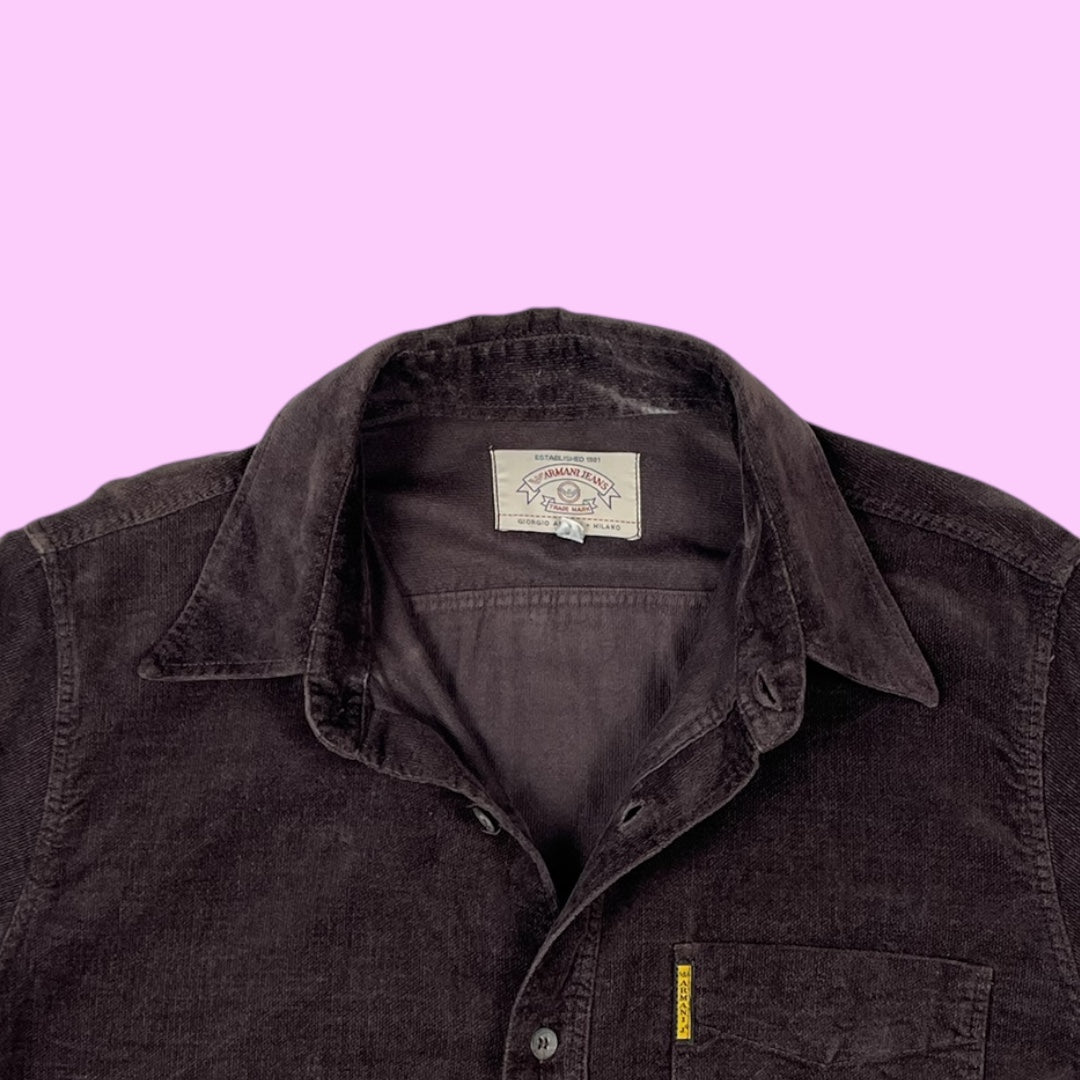 Vintage Armani jeans flannel shirt - S