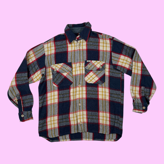 Vintage Gas heavy flannel shirt - S