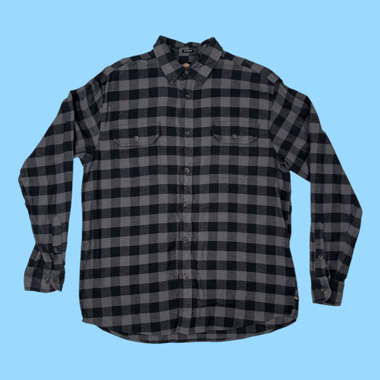 Vintage dickies relaxed fit flannel shirt - M