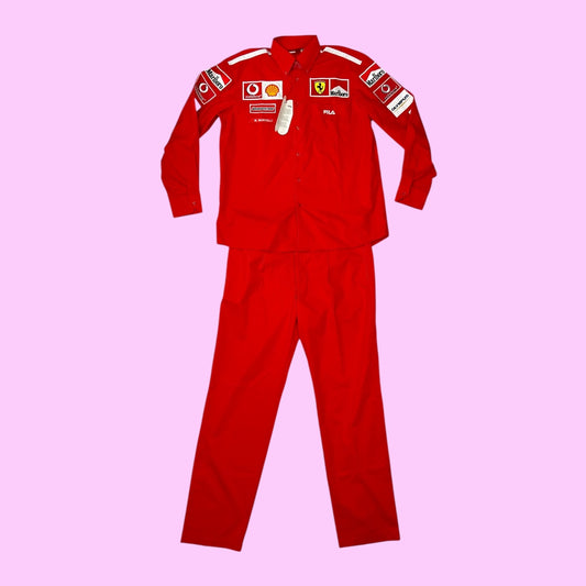 Vintage Fila Ferrari racing suit - XL