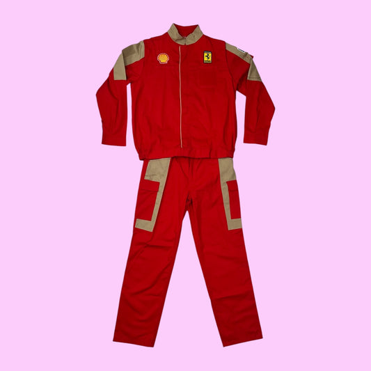 Vintage Ferrari racing suit - S