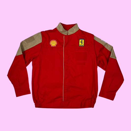 Vintage Ferrari race jacket - S