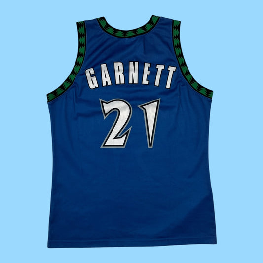 Vintage Champion Garnett Timberwolves jersey - M
