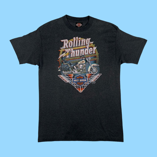 Vintage Harley Rolling Thunder 1991 t-shirt - XL
