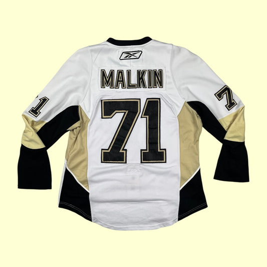 Vintage Reebok Penguins 2009 Stanley Cup final Malkin jersey - XL