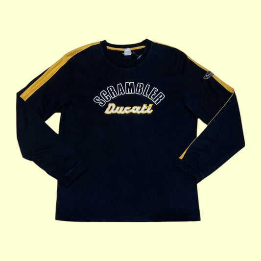 Vintage Ducati scrambler longsleeve t-shirt - M