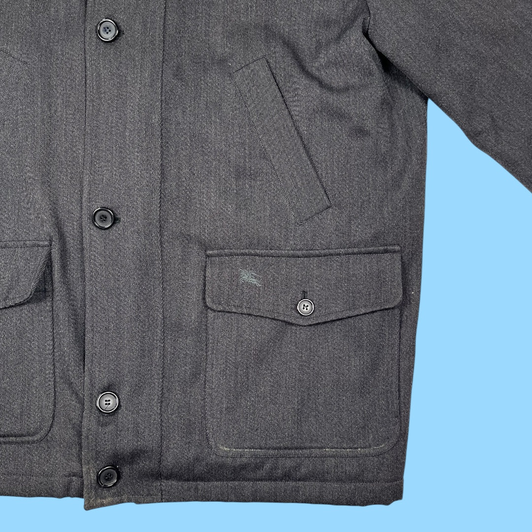 Vintage Burberry pure new wool coat - XL