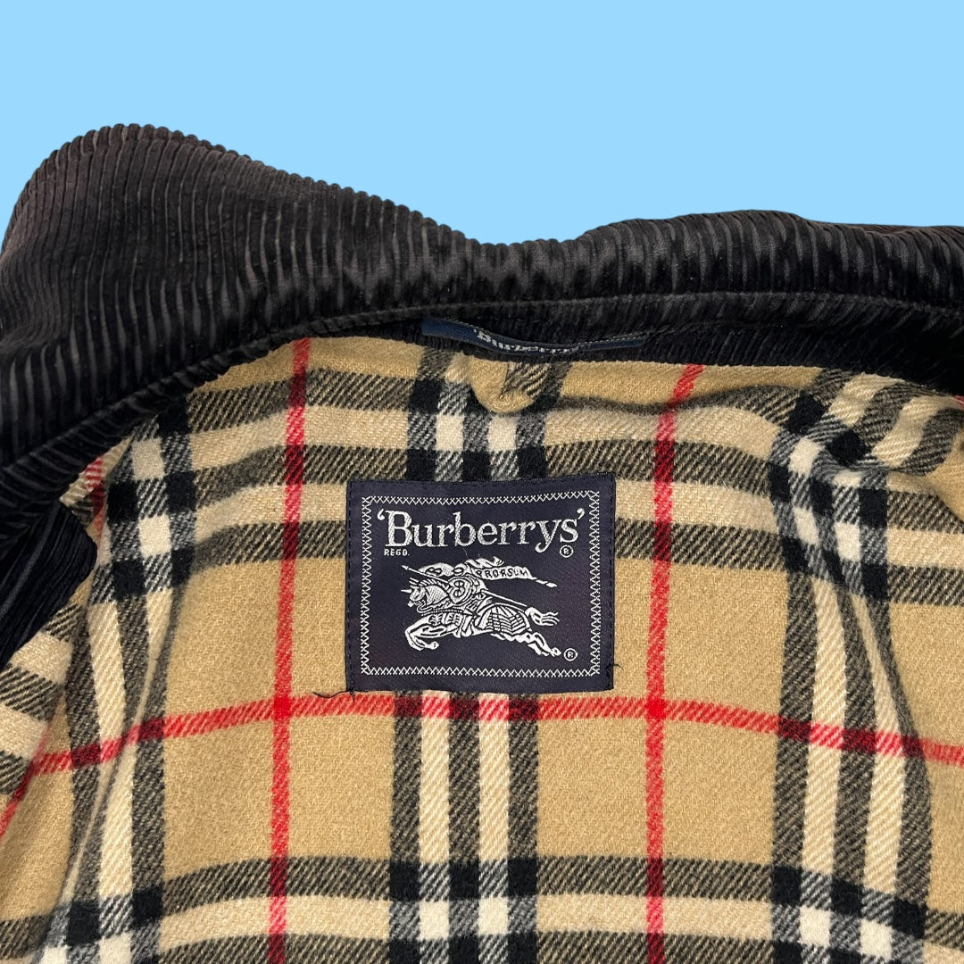 Vintage Burberry pure new wool coat - XL