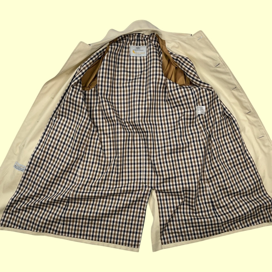 Vintage Aquascutum raincoat - L