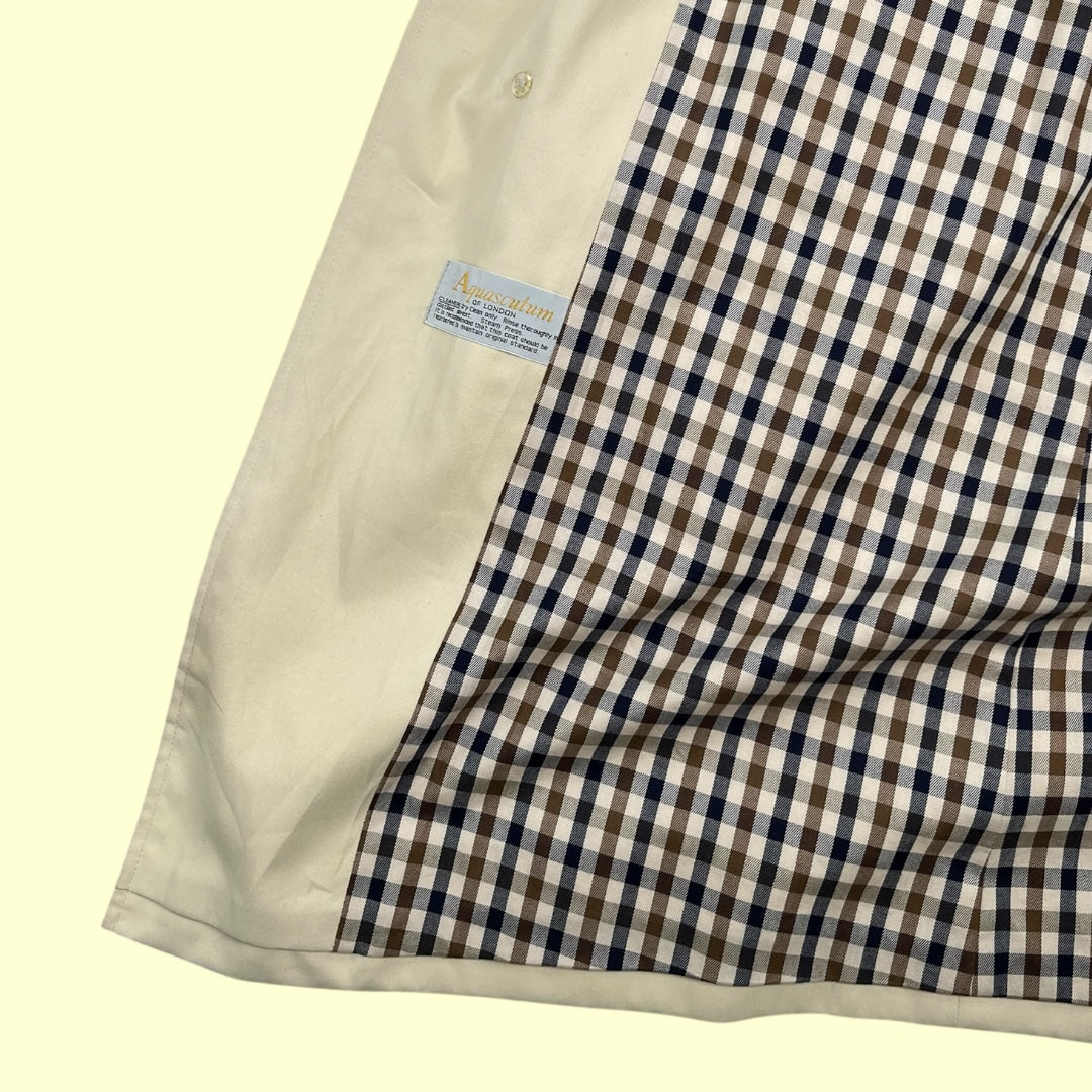 Vintage Aquascutum raincoat - L