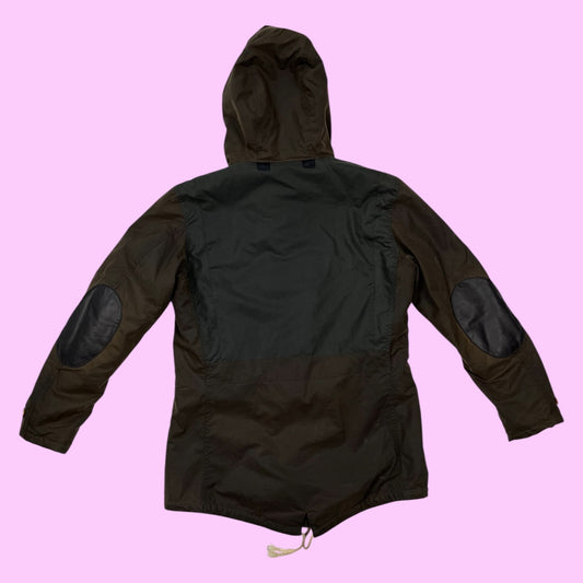 Vintage barbour wax parka - L