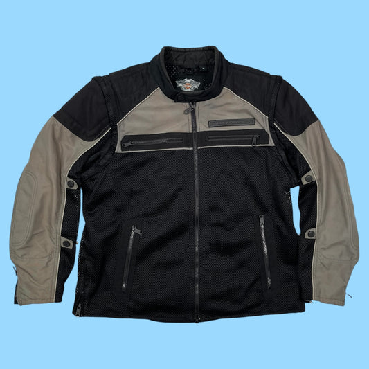 Harley 3-IN-1 Convertible Mesh Riding Jacket - XL