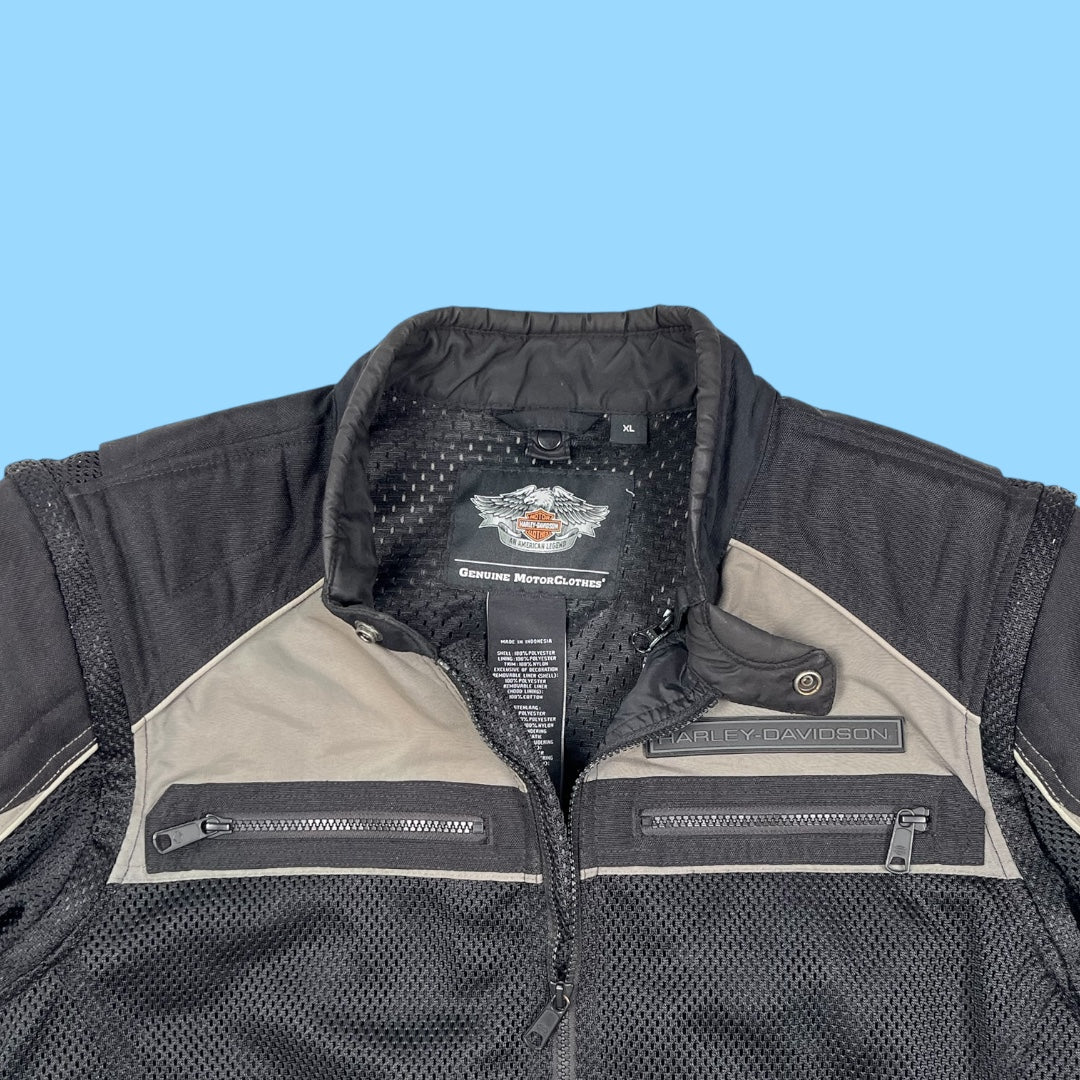 Harley 3-IN-1 Convertible Mesh Riding Jacket - XL
