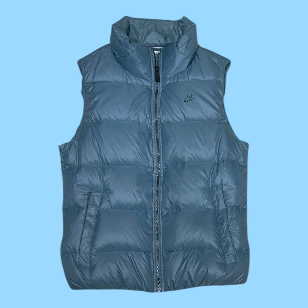 Vintage Nike down bodywarmer - M