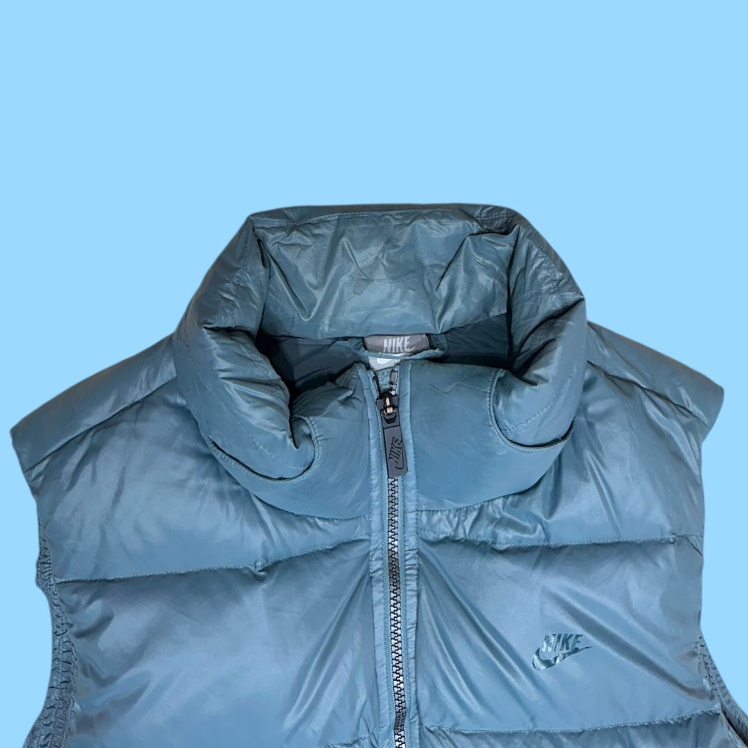 Vintage Nike down bodywarmer - M
