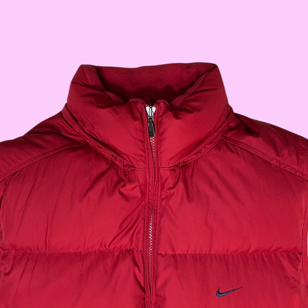 Vintage Nike down bodywarmer - M