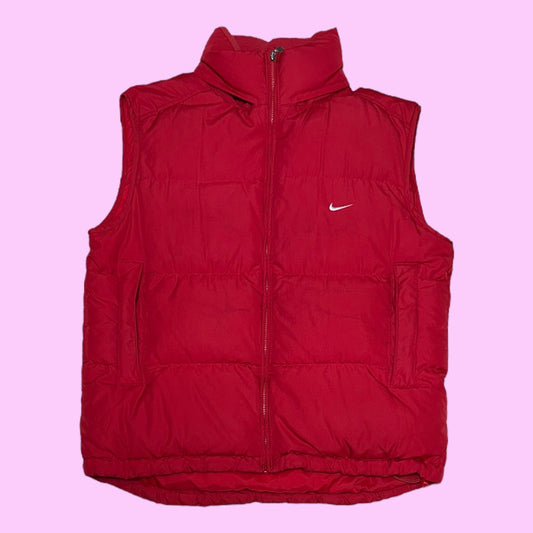 Vintage Nike down bodywarmer - M