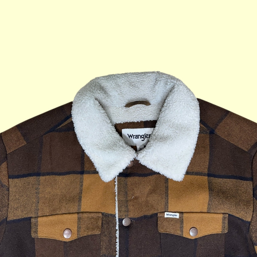 Wrangler sherpa jacket - XL