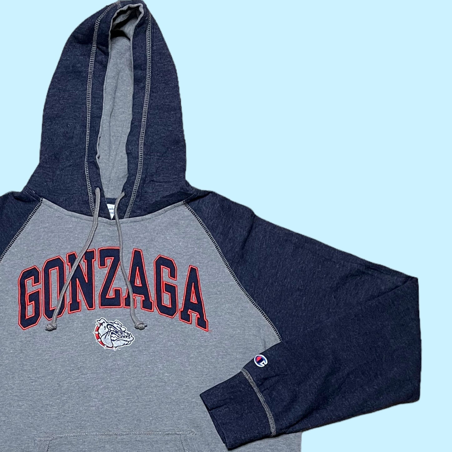 Vintage Champion Gonzaga Hoodie - M