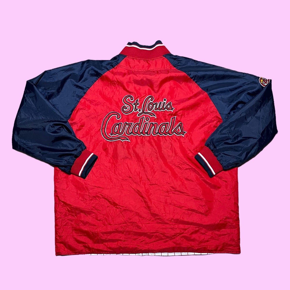 Vintage Reversible Cardinals Jacket - XXL