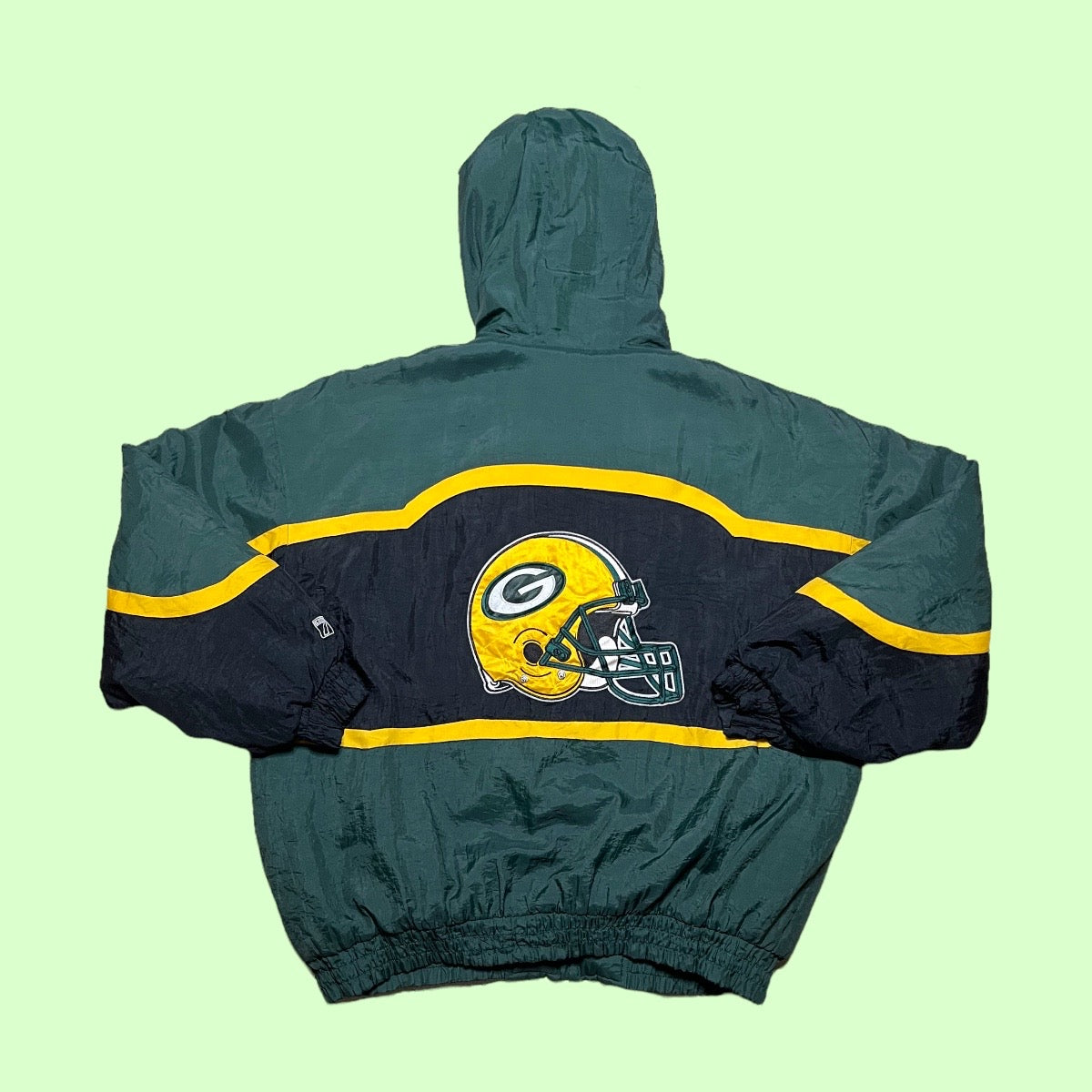 Vintage Logo7 Packers Jacket - 2XL