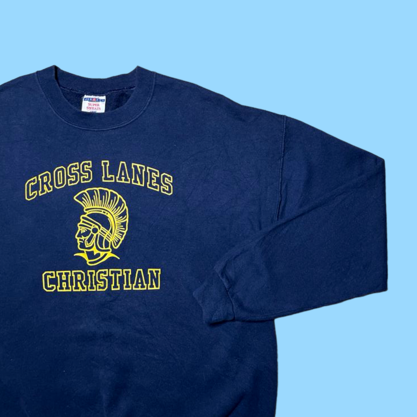 Vintage Cross Lanes sweatshirt - XL