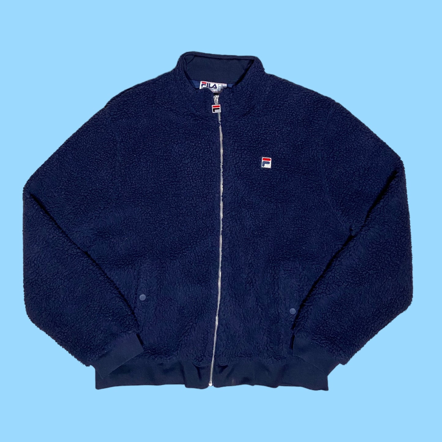 Vintage Fila fleece jacket - XL