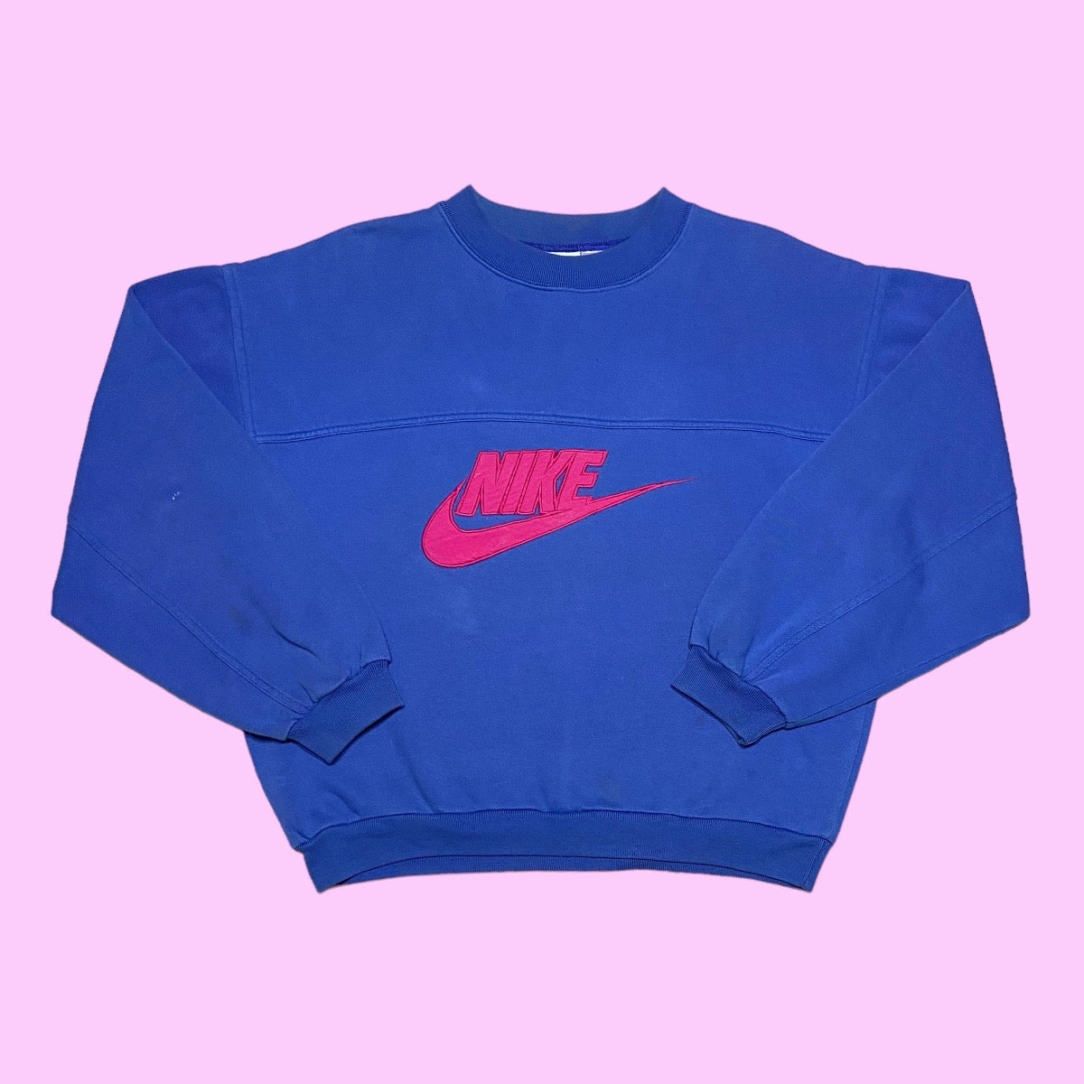 Vintage Nike spellout sweater - M