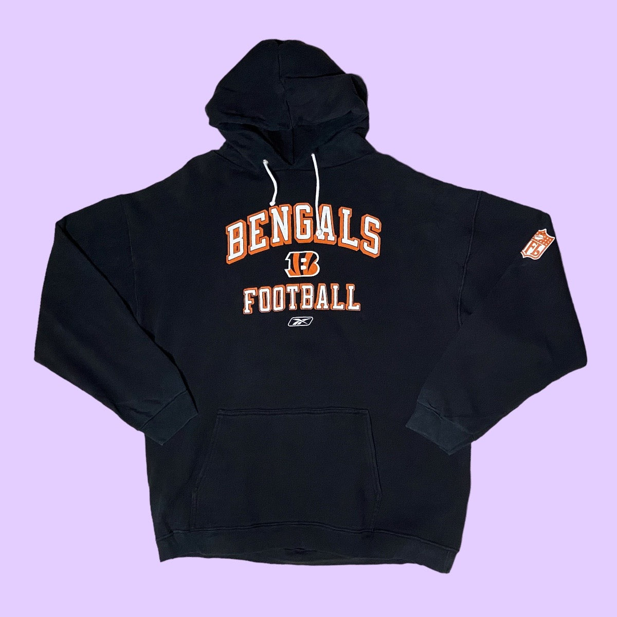 Vintage reebok Bengals hoodie - XL